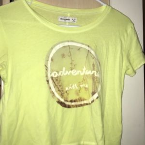 Abercrombie Girls Yellow Shirt